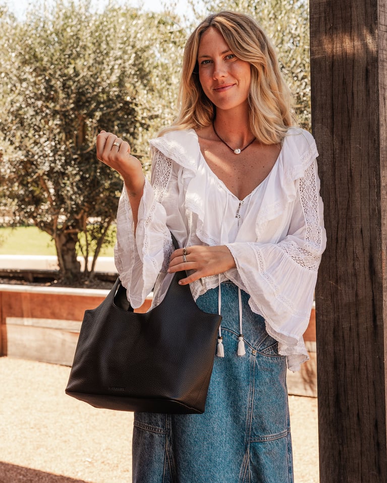 Louenhide Paisley Handbag Black