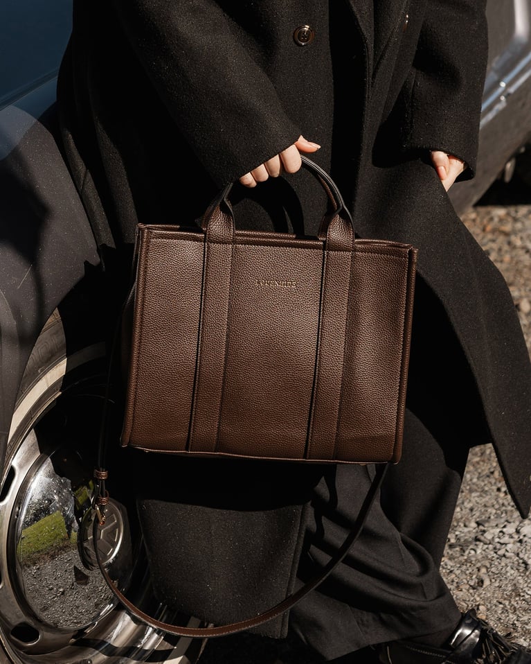 Louenhide Manhattan & Everyday Pouch Set Chocolate