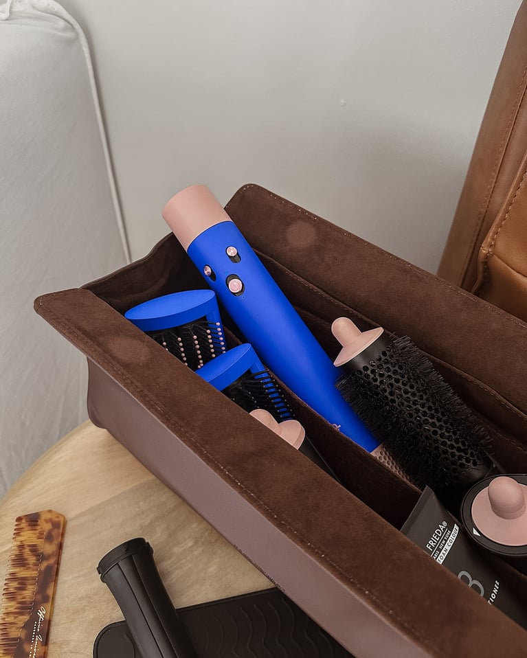 Louenhide Margot Hair Tool Travel Case Chocolate