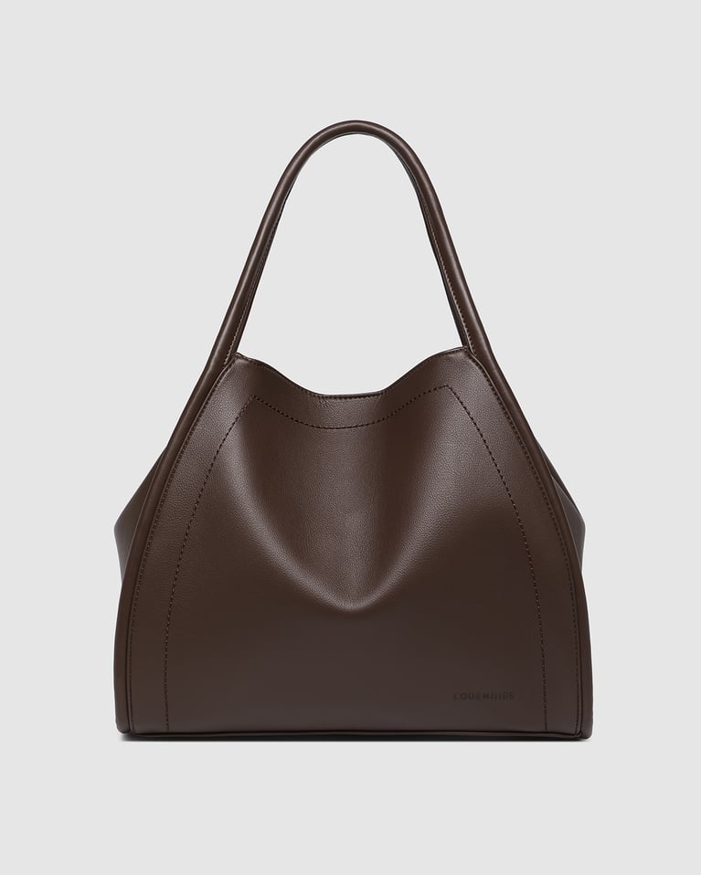 Louenhide Sutton Shoulder Bag Chocolate
