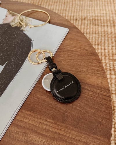 Opal Airtag Keyring - Black - Lifestyle
