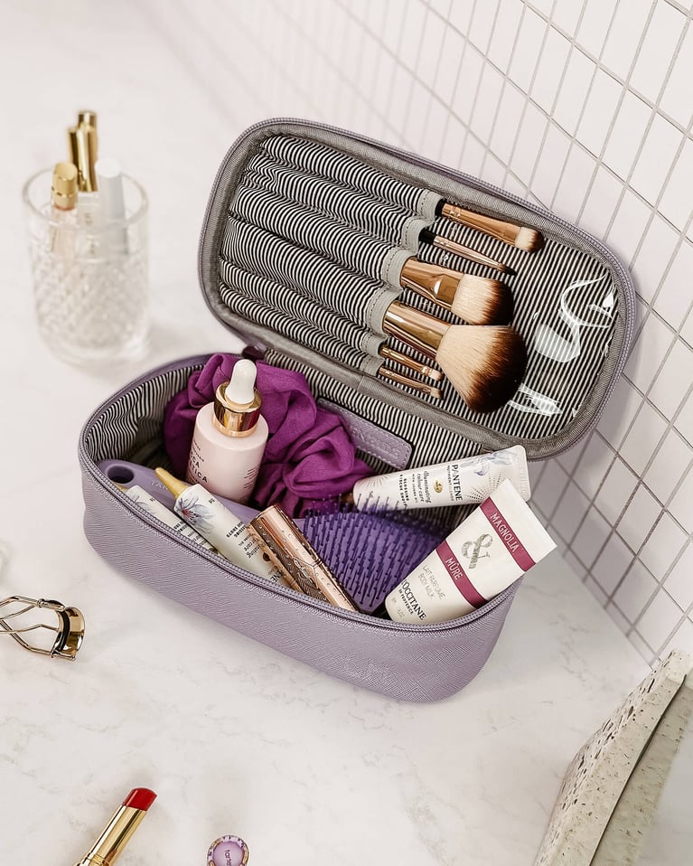 Louenhide Georgie & Fifi Cosmetic Set Lilac