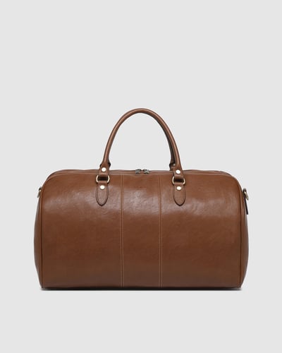 Cooper Travel Bag   - Cognac