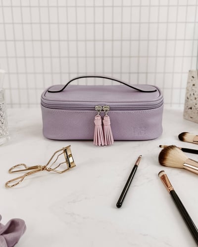 Fifi Cosmetic Case - Lilac - Lifestyle