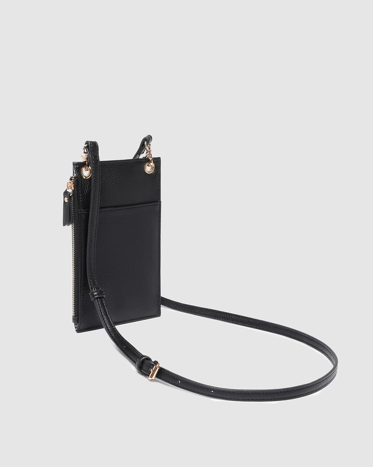 Louenhide Suki RFID Phone Bag Black