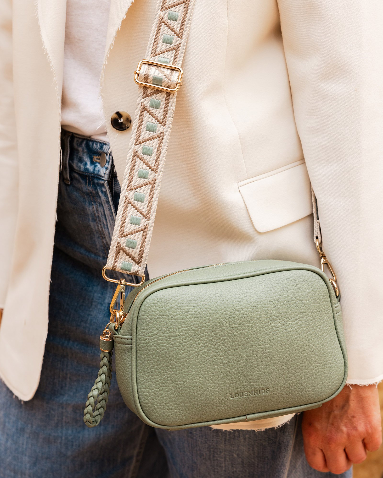 Sage crossbody bag sale