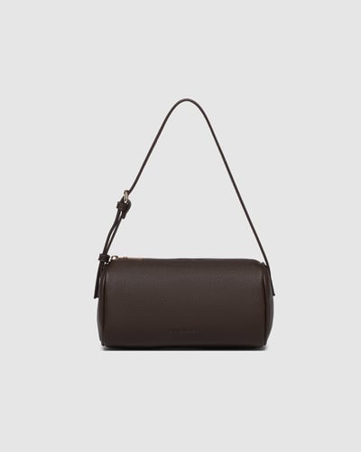 Serena Shoulder Bag - Chocolate