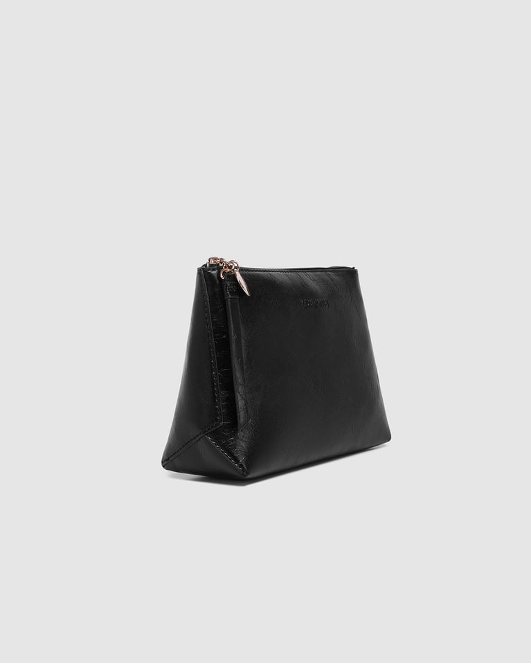 Louenhide The Everyday Pouch Black Patent 