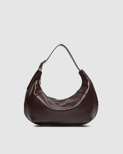 Cleo Shoulder Bag  - Chocolate