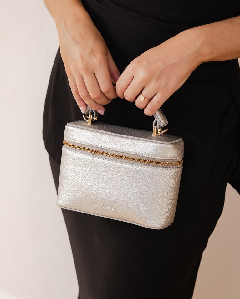Louenhide Palma Crossbody Bag Silver