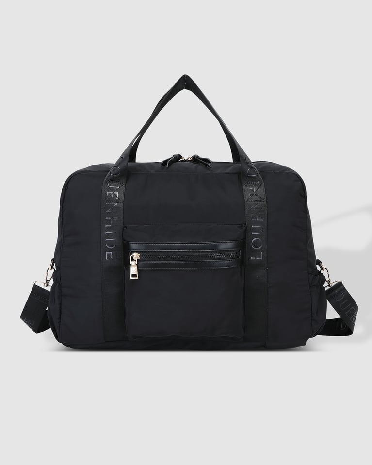 Louenhide Jenn Nylon Travel Bag Black