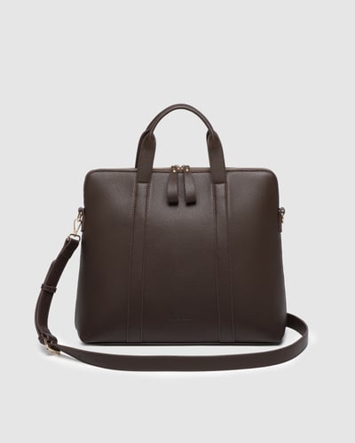 Rhodes Laptop Bag - Chocolate