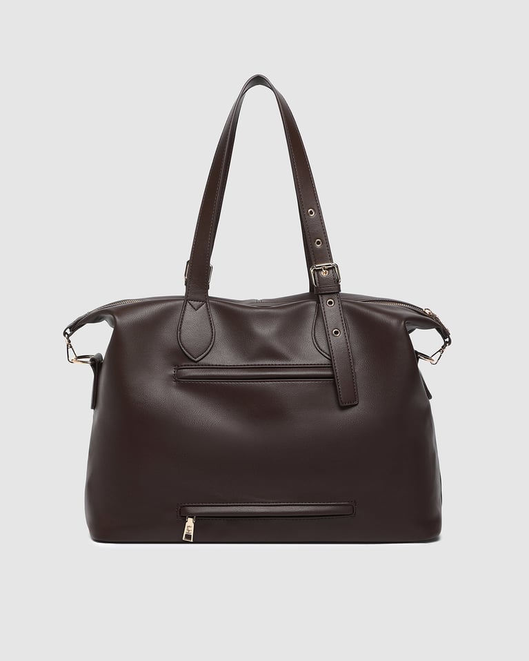 Louenhide Hampton Tote Bag Chocolate