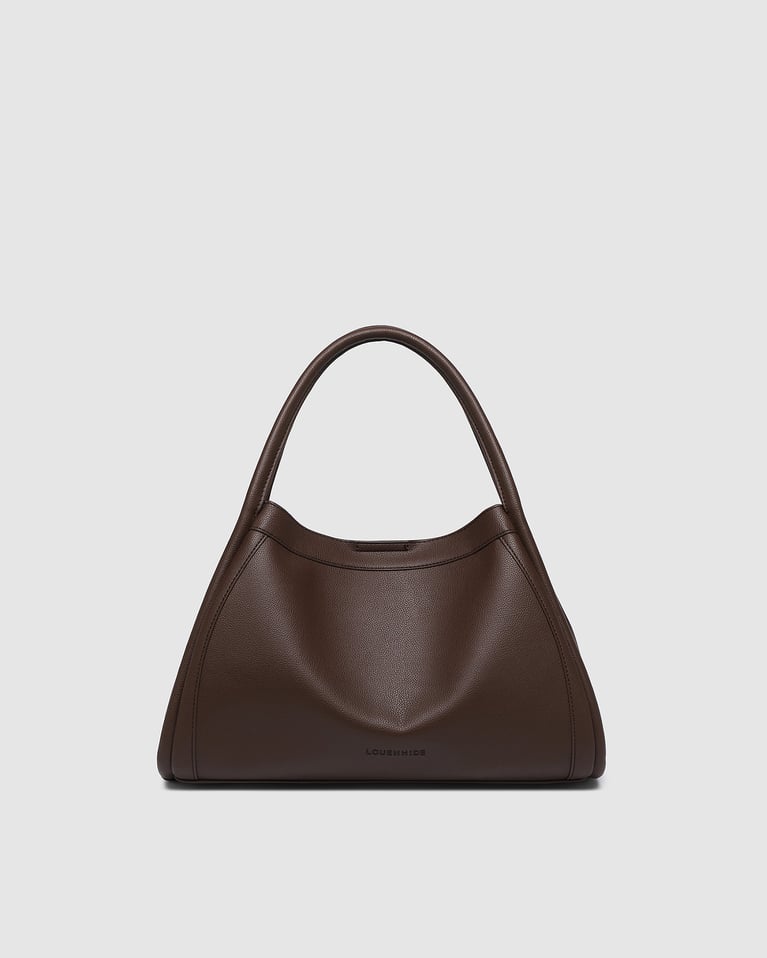Louenhide Mini Sutton Shoulder Bag   Chocolate