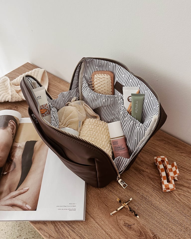 Louenhide Vanessa Cosmetic Bag Chocolate
