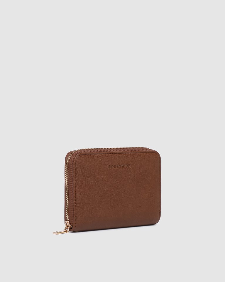 Louenhide Eden Saddle Wallet Saddle Cognac