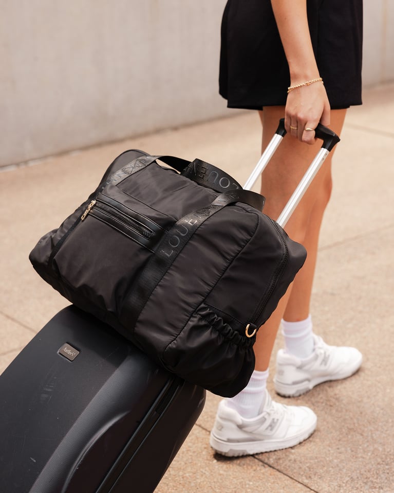 Louenhide Jenn Nylon Travel Bag Black