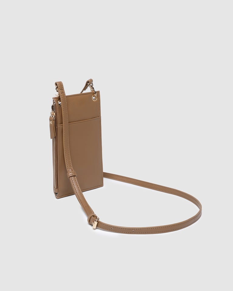 Louenhide Suki RFID Phone Bag Caramel