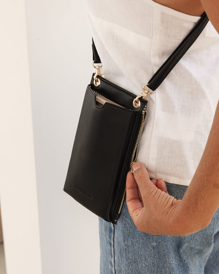 Louenhide Suki RFID Phone Bag Black