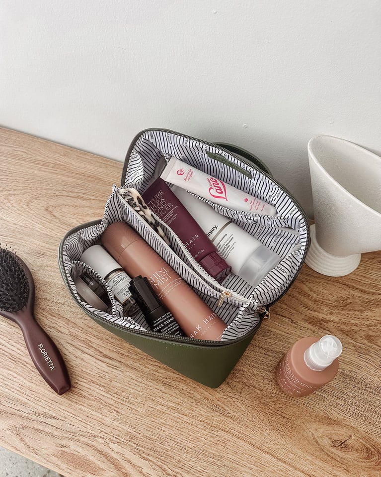 Louenhide Mary Brianna Cosmetic Set Olive