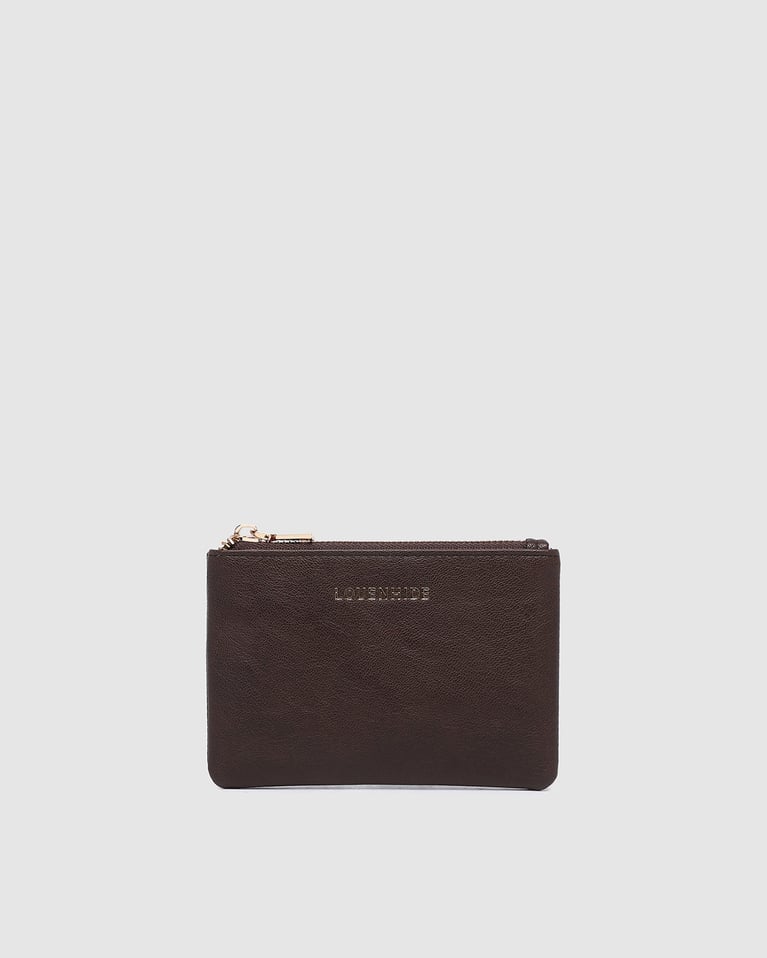 Louenhide Kuta Saddle Cardholder Purse Saddle Chocolate