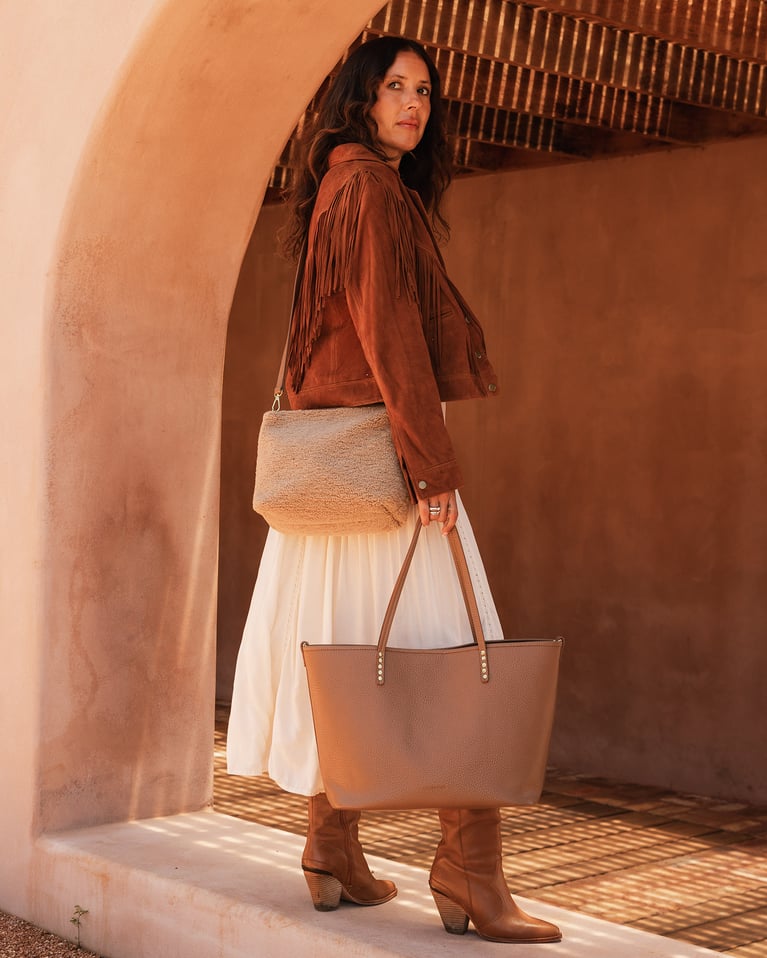 Louenhide Jackson Tote Bag Caramel