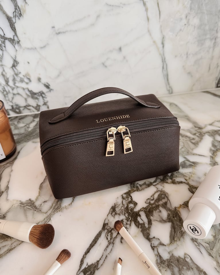 Louenhide Orion & Ellis Cosmetic Case Set Chocolate