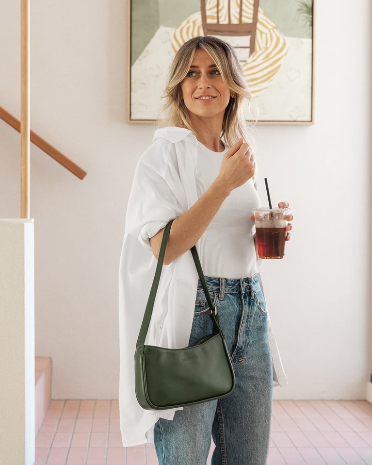 Louenhide Ivy Shoulder Bag Forest Green
