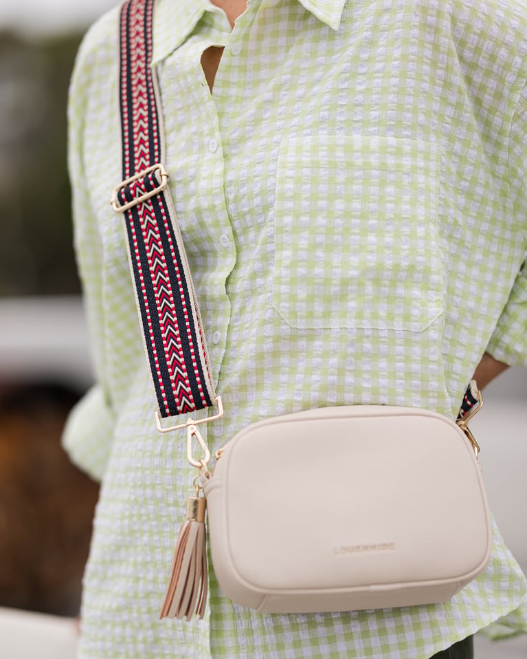 Louenhide Eddie Bag Strap Linen