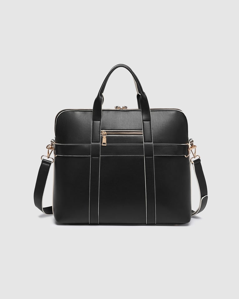 Louenhide Rhodes Trolley Laptop Bag Black and White