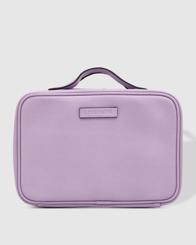 Georgie Toiletry Case - Lilac