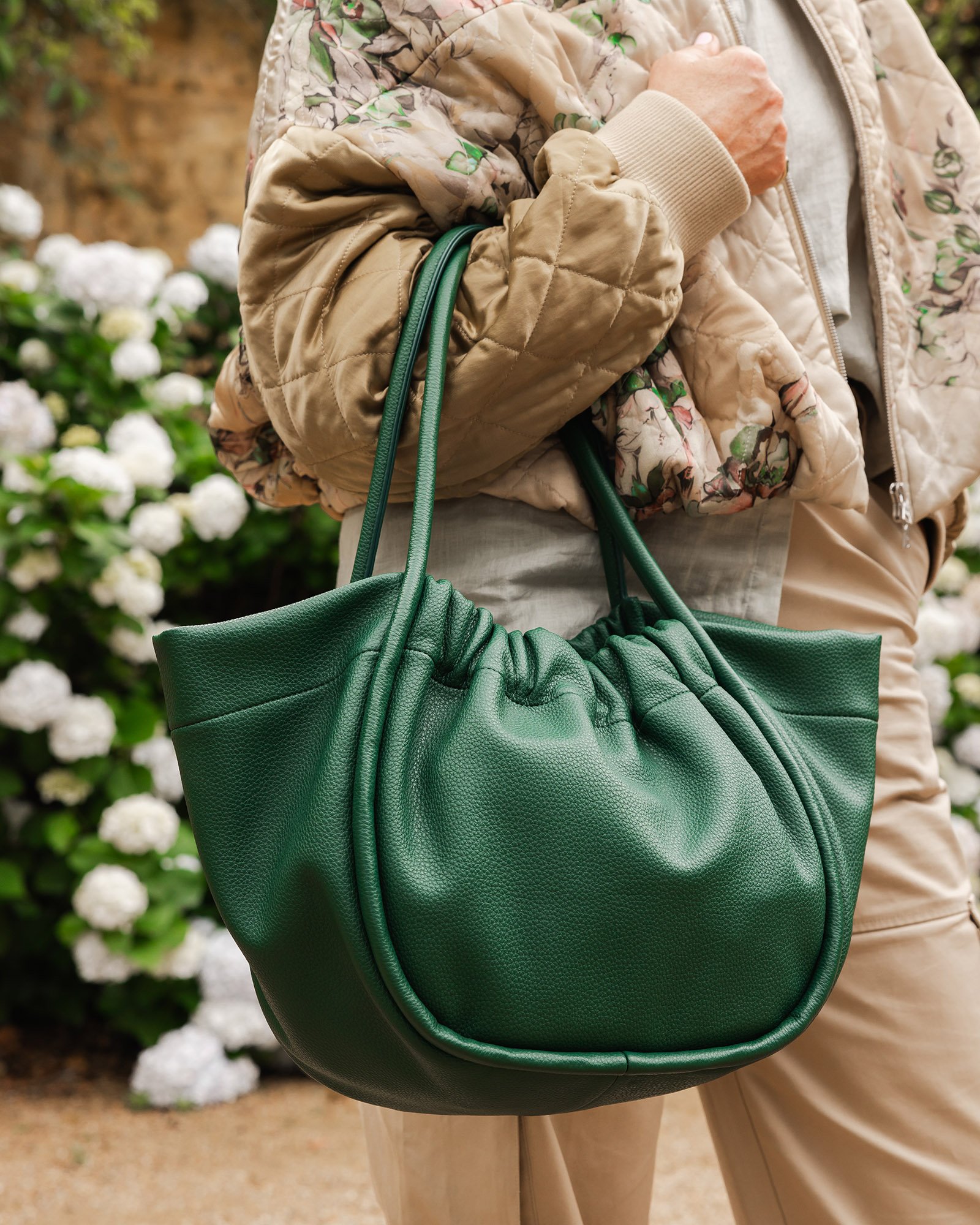 Selina Tote Bag Green