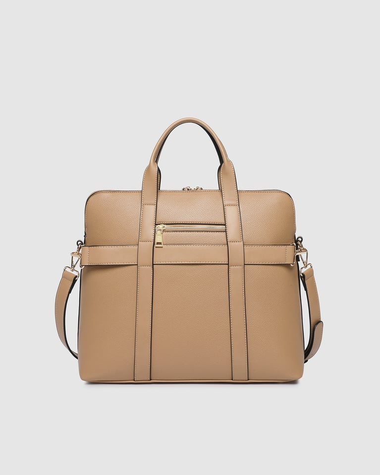 Louenhide Rhodes Trolley Laptop Bag Latte