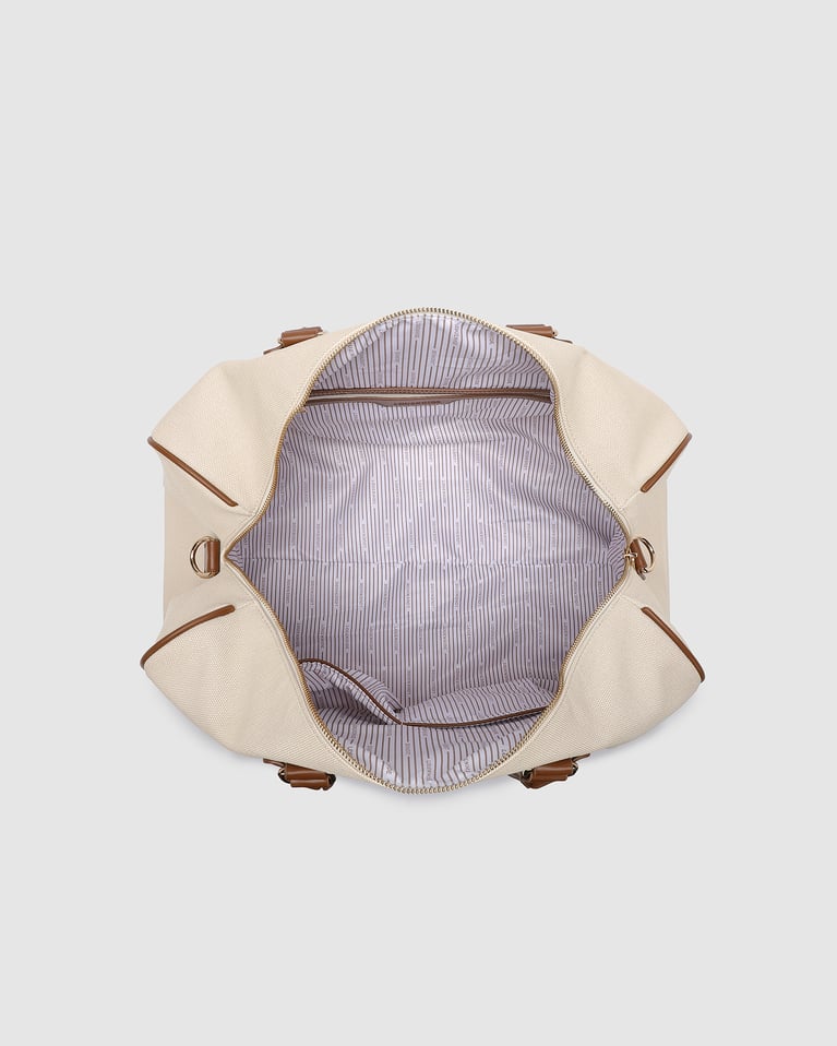 Louenhide Taylor Travel Bag Canvas Tan