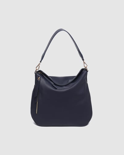 Nadia Shoulder Bag - Navy - Lifestyle