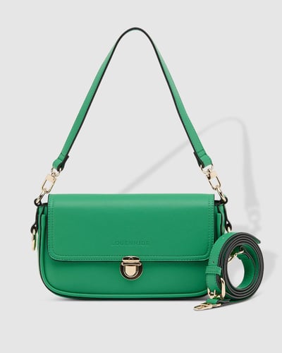 Louenhide Madeline Recycled Crossbody Bag Apple Green