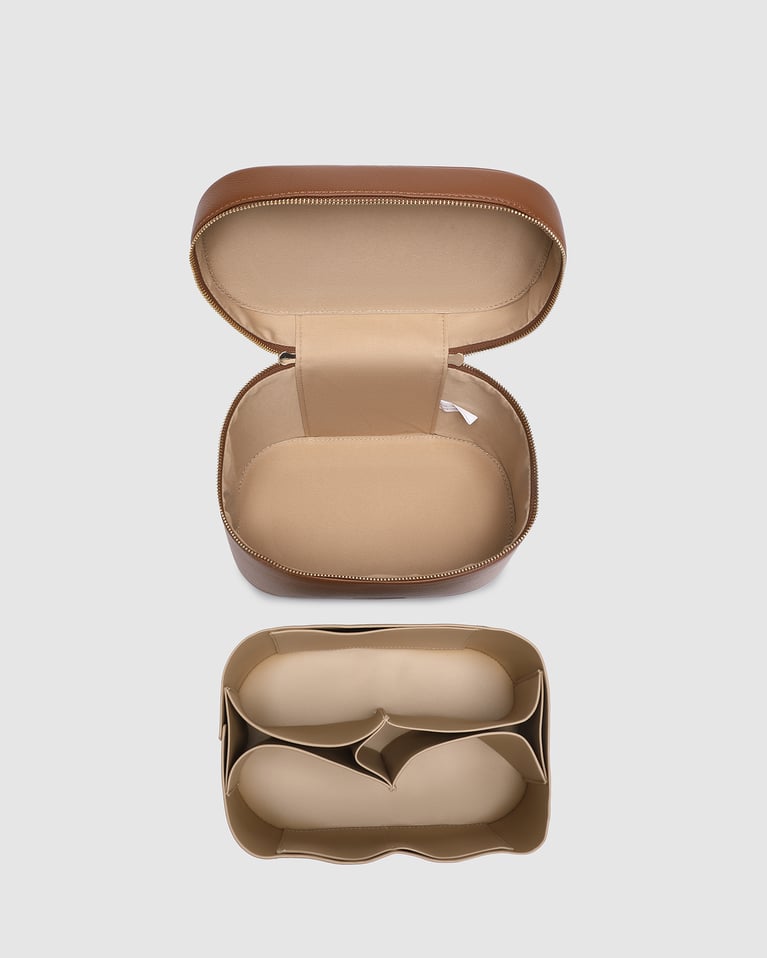 Louenhide Juliette Vanity Case Tan