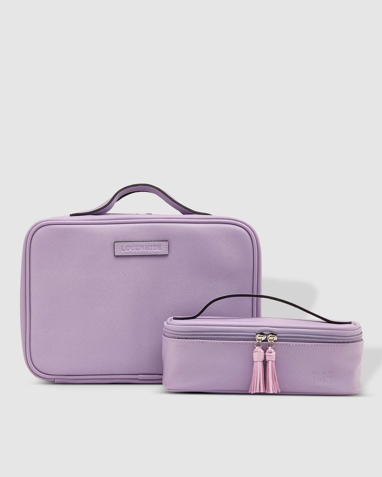 Louenhide Georgie & Fifi Cosmetic Set Lilac