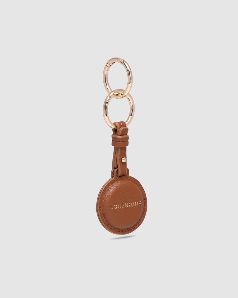 Louenhide Opal Airtag Keyring Tan