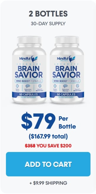 Brain Savior® - $69 Per Bottle
