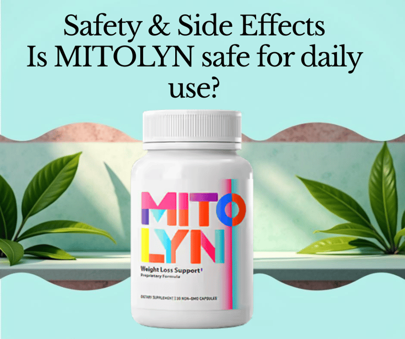 MITOLYN FAQ guide covering all customer questions about safety, dosage, and results