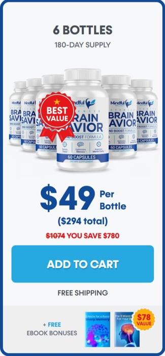 Brain Savior® - $49 Per Bottle - Free Shpping