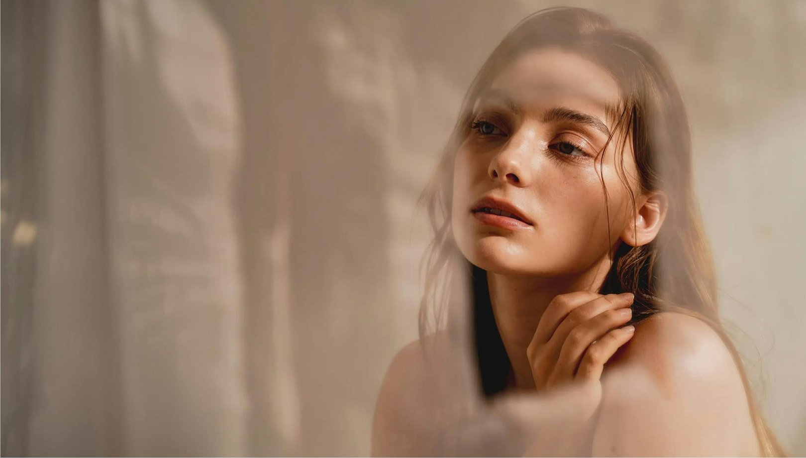 Editorial portrait in soft natural light