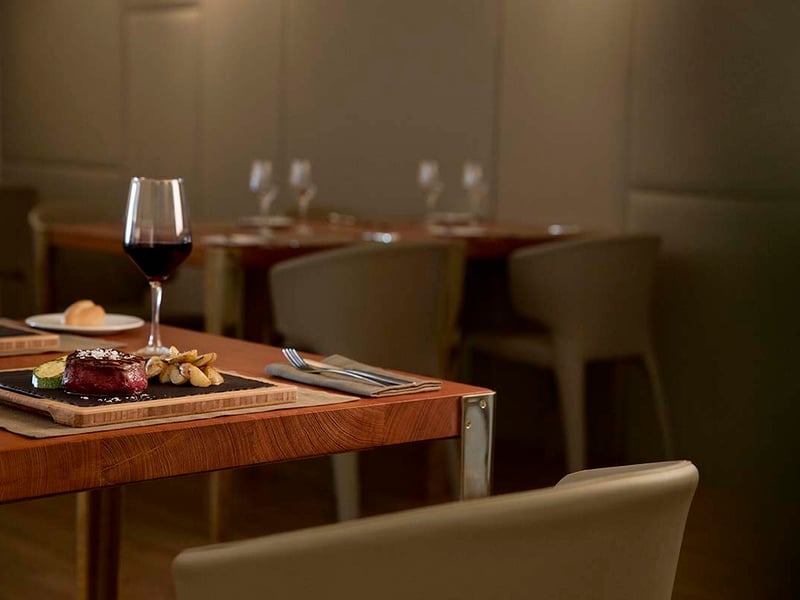 Brass Restaurant, the Steakhouse restaurant at Finest Playa Mujeres