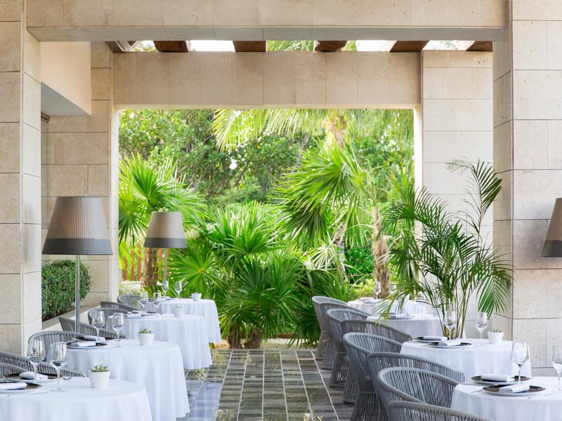 Le Bisou, the French restaurant at Beloved Playa Mujeres