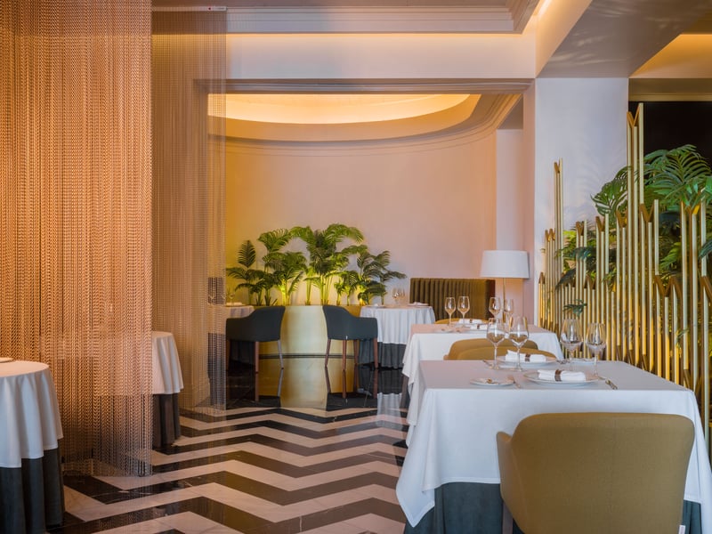 Magna, the International Cuisine restaurant at Excellence Coral Playa Mujeres
