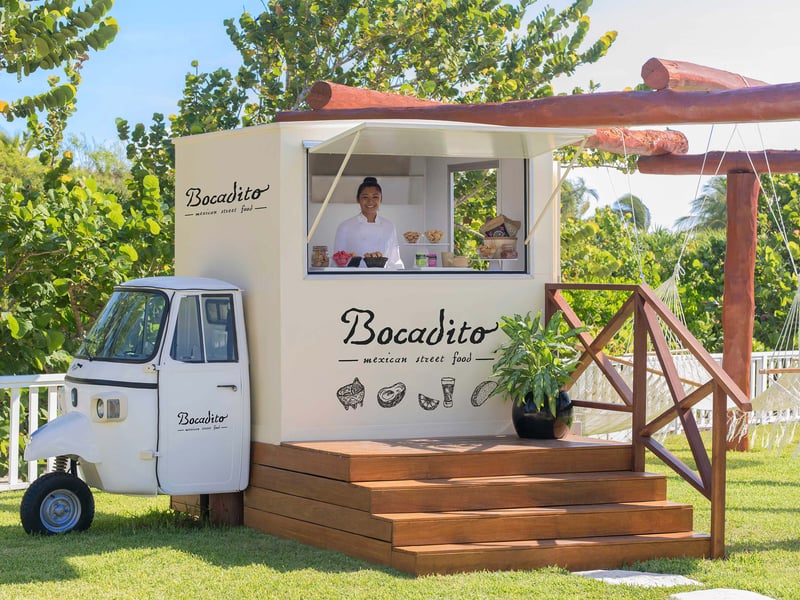 Bocadito Food Truck, the Foodtruck, Tacos & More restaurant at Beloved Playa Mujeres