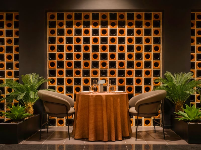 Raíces, the Contemporary. Purely Mexican restaurant at Excellence Coral Playa Mujeres