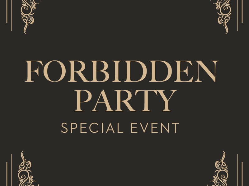 Forbidden Party - Special Event, the Dinner restaurant at Excellence Playa Mujeres