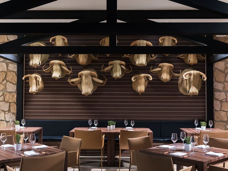 The Grill, the Steak House restaurant at Excellence Oyster Bay